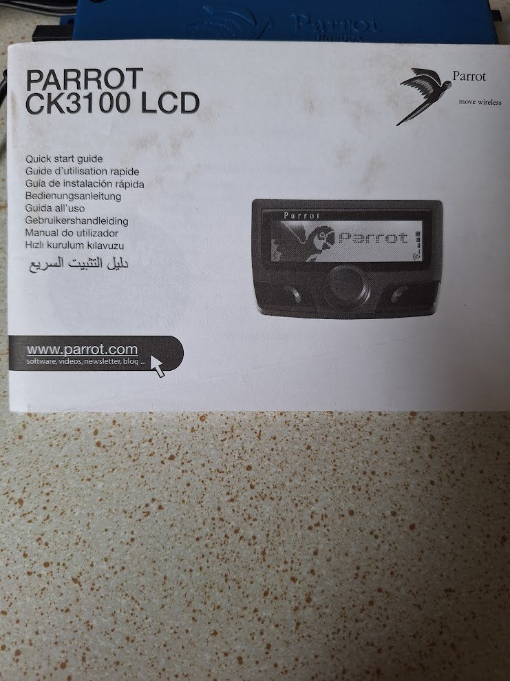 Parrot Carkit CK 3100, Auto diversen, Ophalen of Verzenden, Zo goed als nieuw