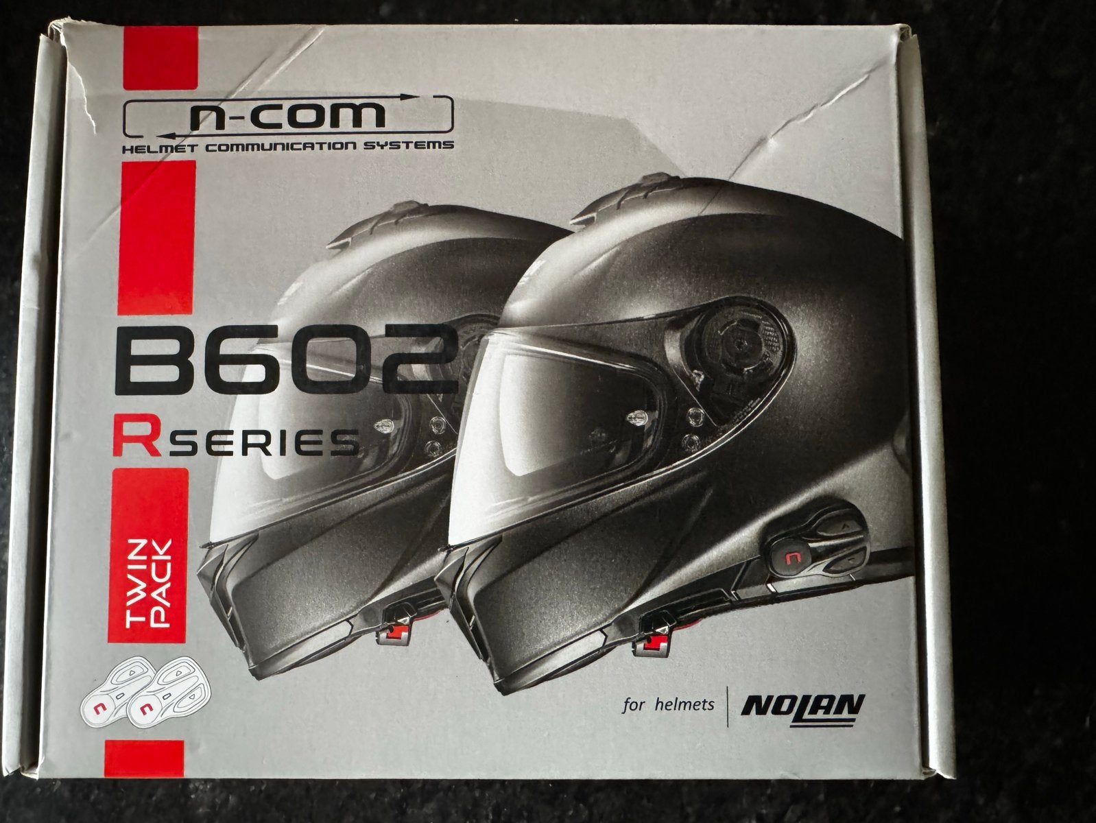 N-Com B602 R Series singel Pack Communicatiesysteem, Nieuw met kaartje, Systeemhelm, Heren, Nolan