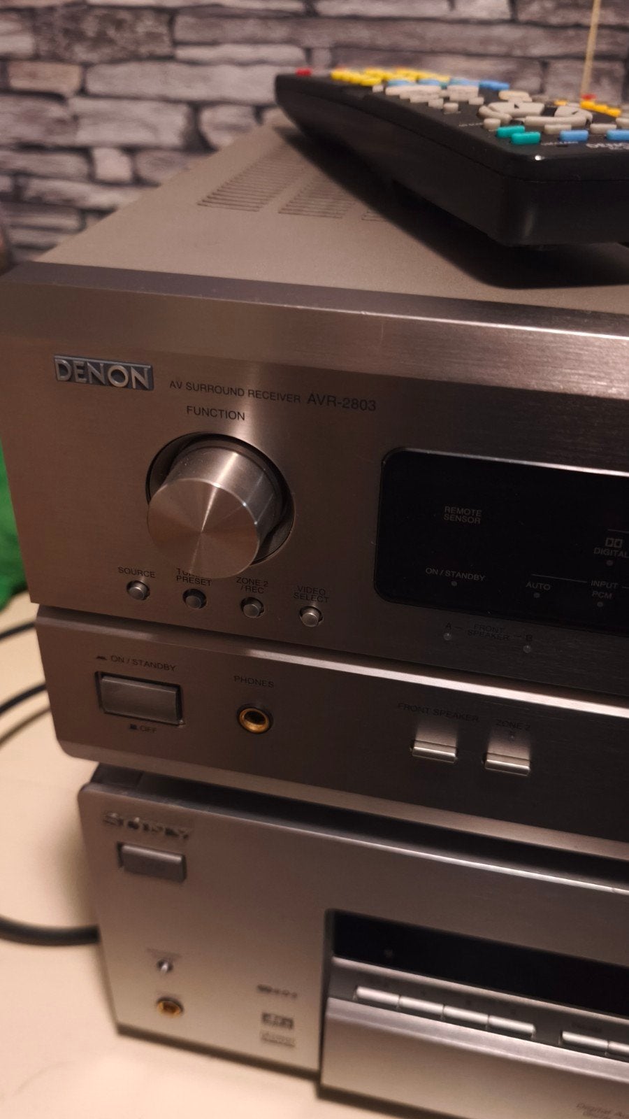 2 nette receivers in een koop, Ophalen, Gebruikt, Denon, Losse componenten