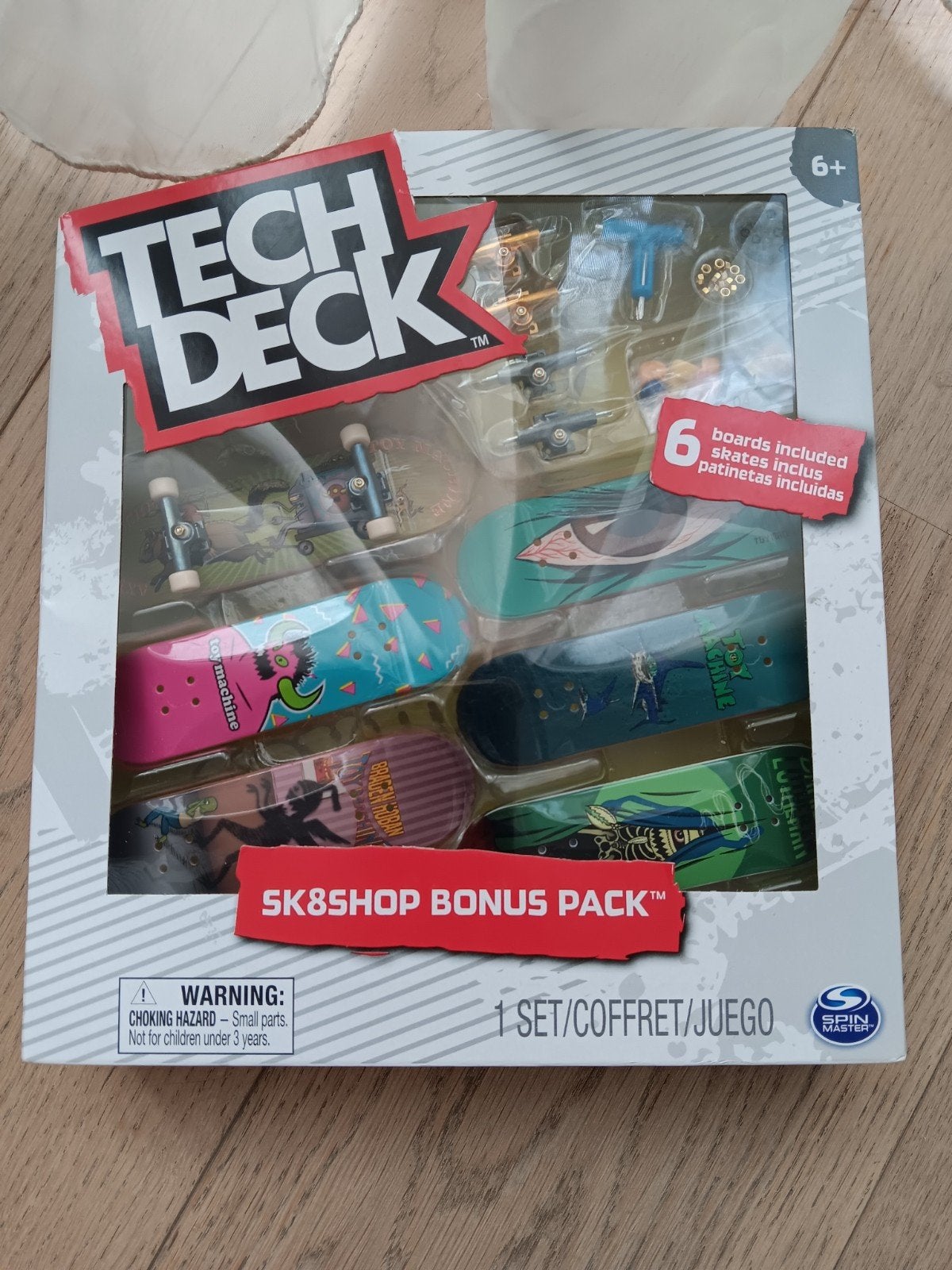 NEW 6x Tech Deck skateboards sk8shop bonus pack, Ophalen of Verzenden, Nieuw
