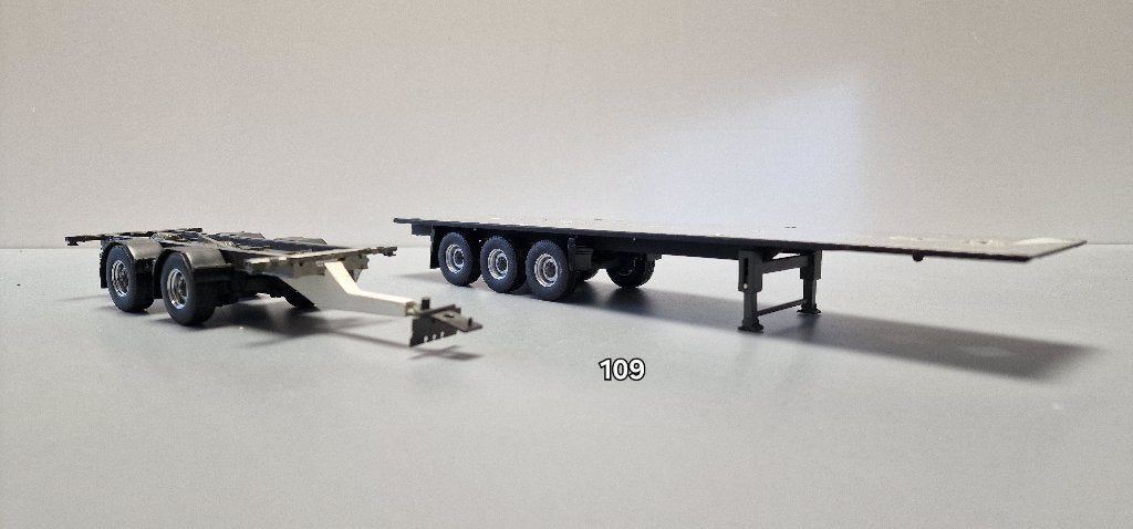 Oplegger / Aanhangwagen      109, Hobby en Vrije tijd, Ophalen of Verzenden, Gebruikt, Bus of Vrachtwagen, Overige merken