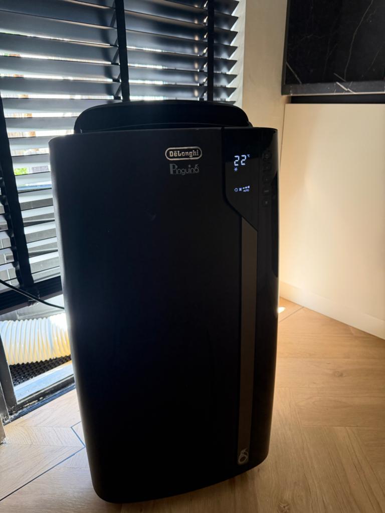 De'Longhi Pinguino PAC EX130 Mobiele Airco, Ophalen, 3 snelheden of meer, Zo goed als nieuw, Koelen en Ontvochtigen