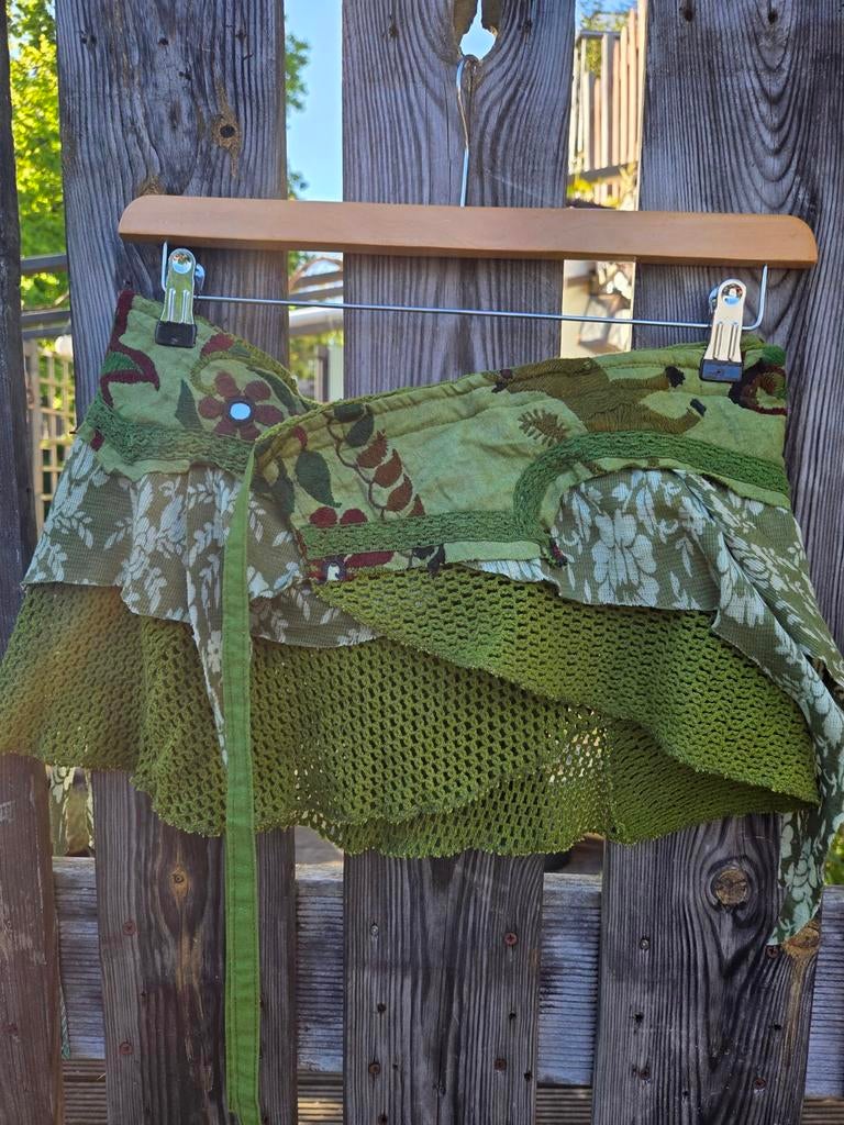 Nieuwe Hippie Boho Festival Rokje - Groen, Maat 38/40 (M), Nieuw, Ophalen of Verzenden, Onbekend