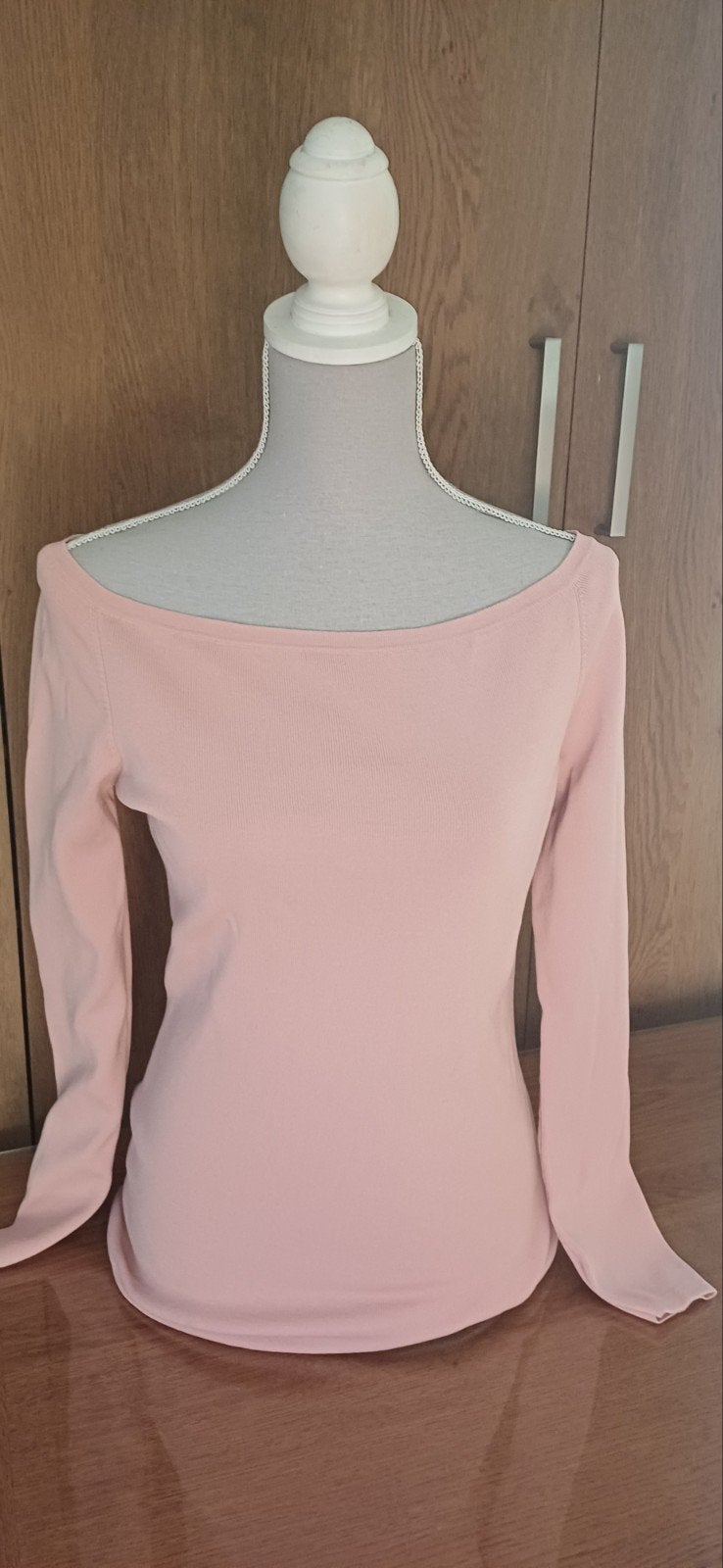 Nikkie roze top met lange mouwen - Maat 42, Maat 42/44 (L), Ophalen of Verzenden, Zo goed als nieuw, Nikkie