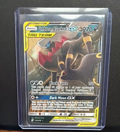 Pokémon kaarten ruilen - Umbreon & Darkrai GX en meer!, Ophalen of Verzenden, Gebruikt, Meerdere kaarten, Foil