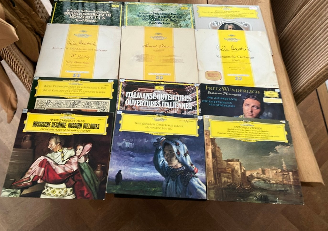 12 diverse klassieke vinyl LP's, Gebruikt, Overige typen, Ophalen of Verzenden, 12 inch