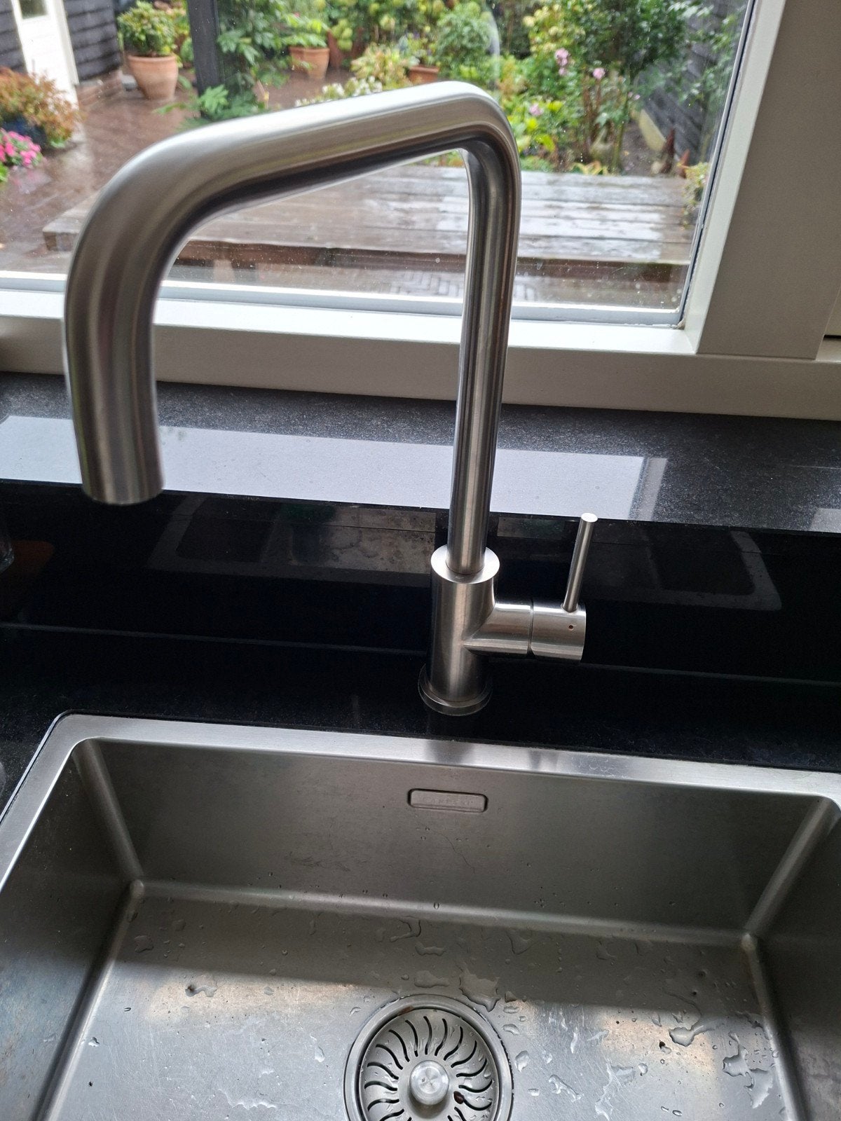 keukenkraan  Caressi. rvs, Ophalen of Verzenden, Gebruikt