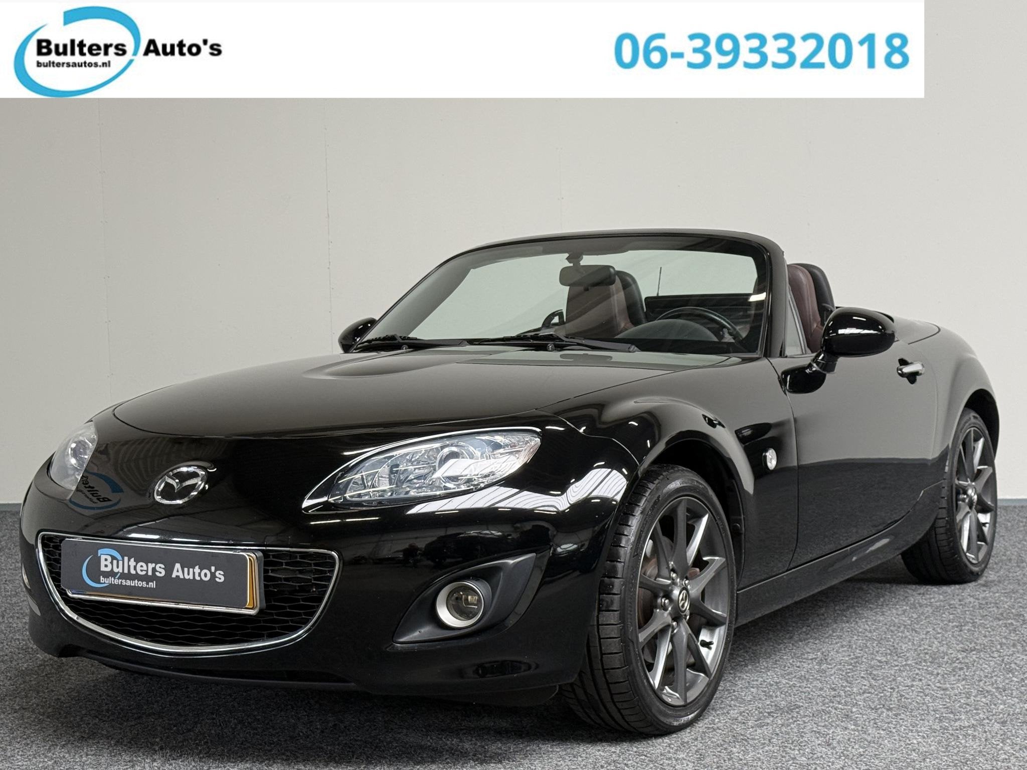 Mazda MX-5 Roadster Coupé 1.8 HANABI | HARDTOP | LEDER, Achterwielaandrijving, Gebruikt, 4 cilinders, Cabriolet