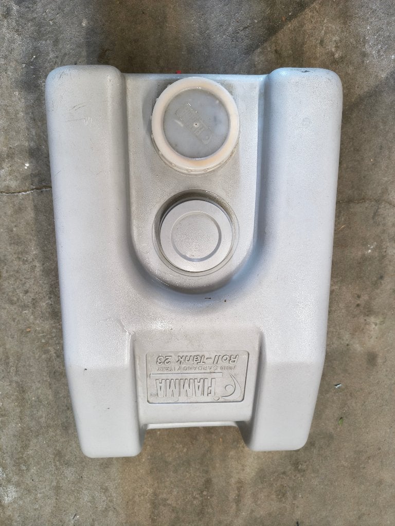 Fiamma vuilwatertank 23 L, Caravans en Kamperen, Ophalen of Verzenden, Gebruikt