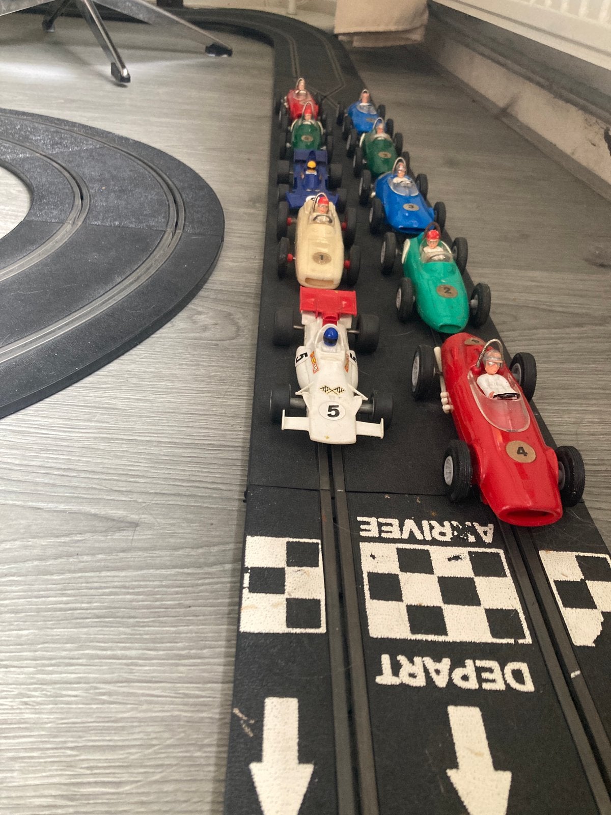Scalextric Zandvoort racebaan,, vintage, XXL!, Kinderen en Baby's, Speelgoed | Racebanen, Overige merken, Zelf te bouwen, Ophalen of Verzenden
