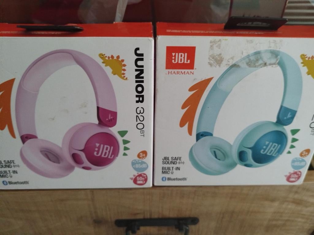 JBL Junior 320BT Draadloze Koptelefoon voor Kinderen, Ophalen of Verzenden, Nieuw, Draadloos