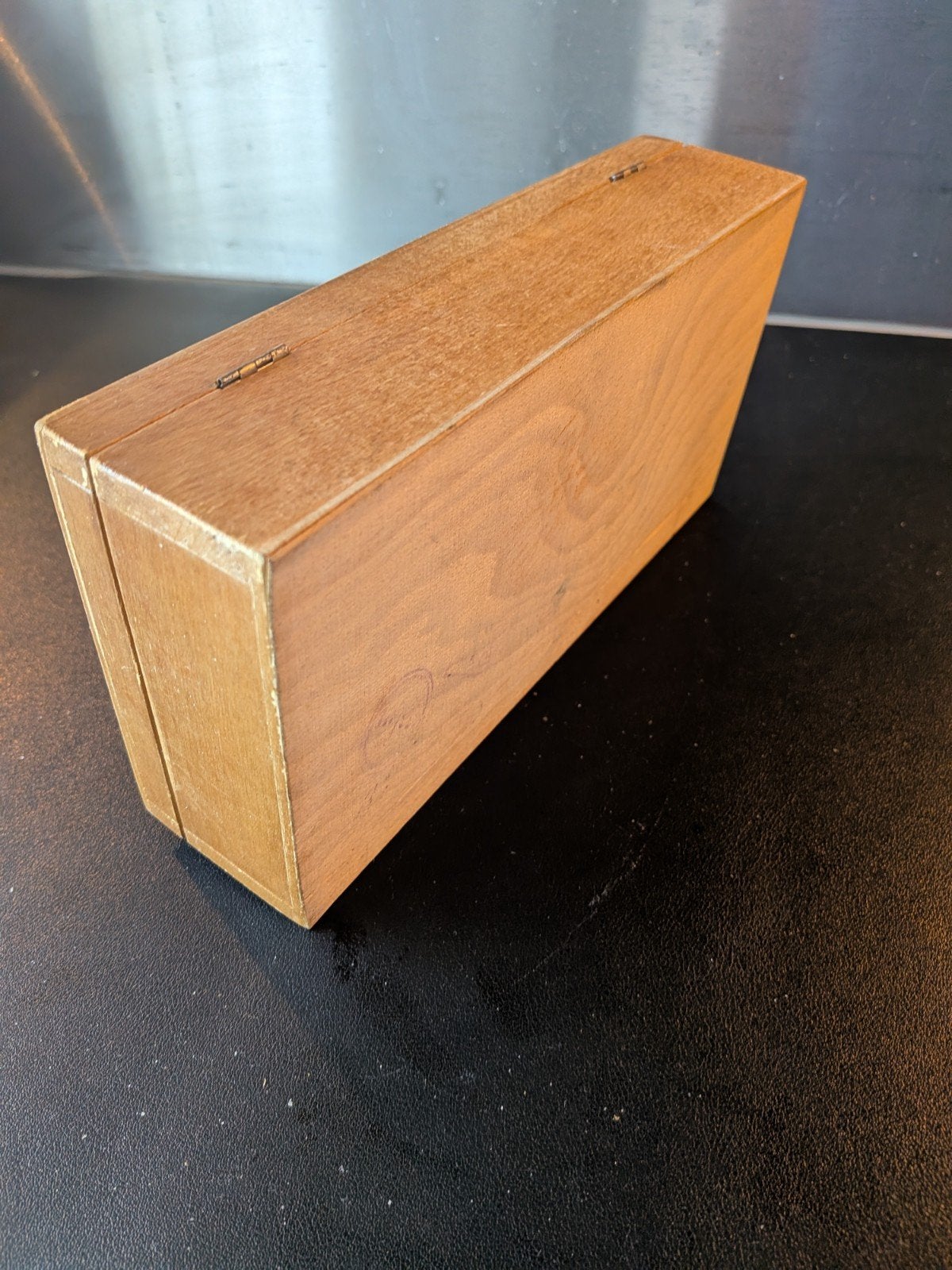 houten tekendoos met sluiting, Ophalen of Verzenden, Gebruikt, Overige typen