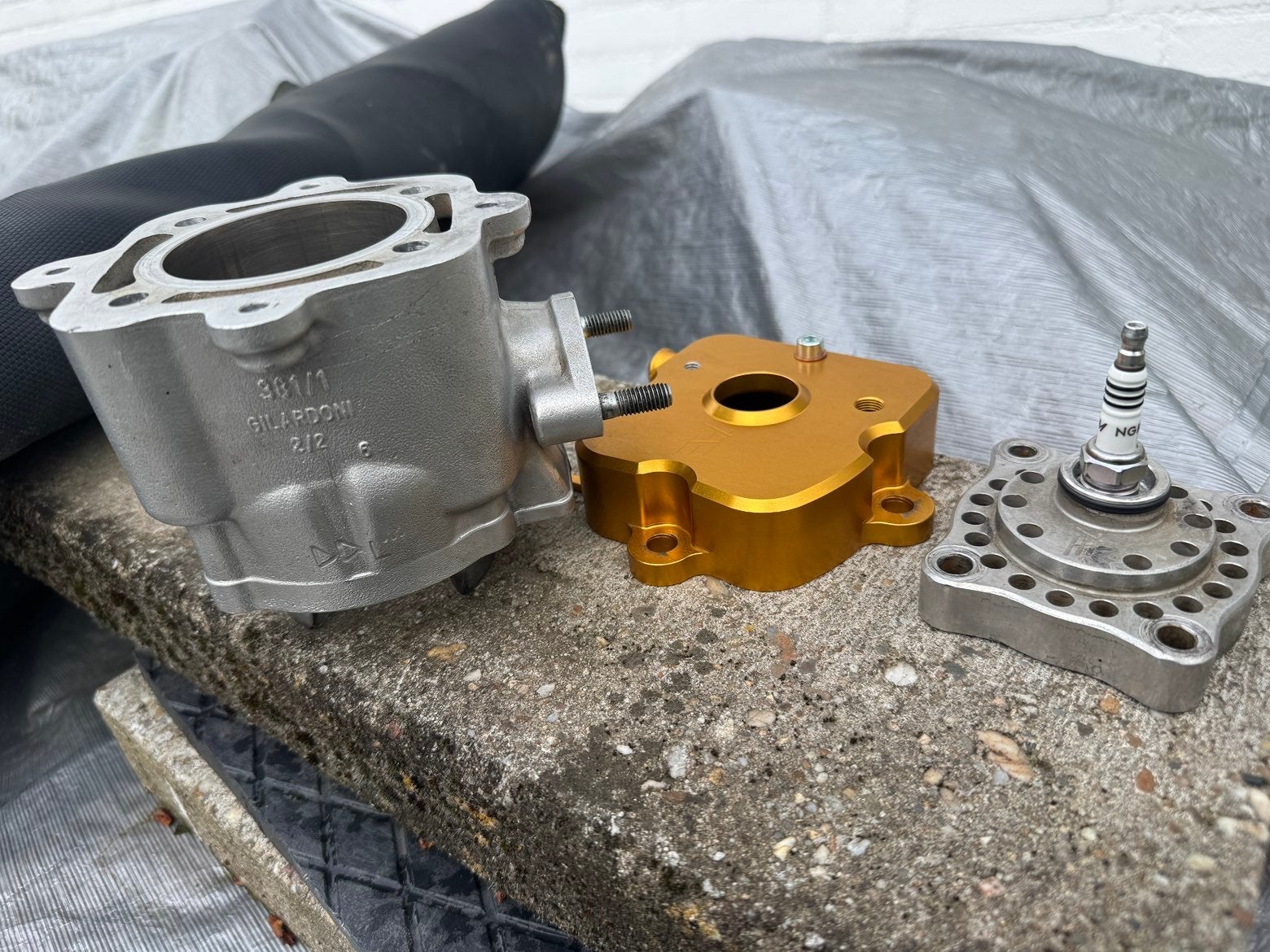 186cc Stage 3 DDL 187cc, Ophalen of Verzenden, Zo goed als nieuw, Uitlaat, Piaggio