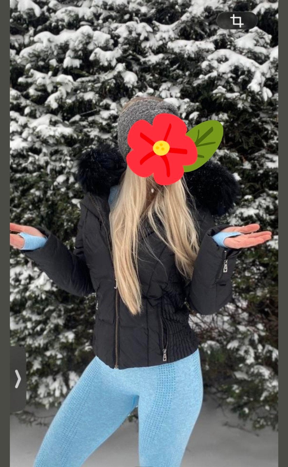 Jacky Luxury zwarte korte gewatteerde jas, maat M, met bontk, Ophalen of Verzenden, Zo goed als nieuw, Zwart, W28 - W29 (confectie 36)