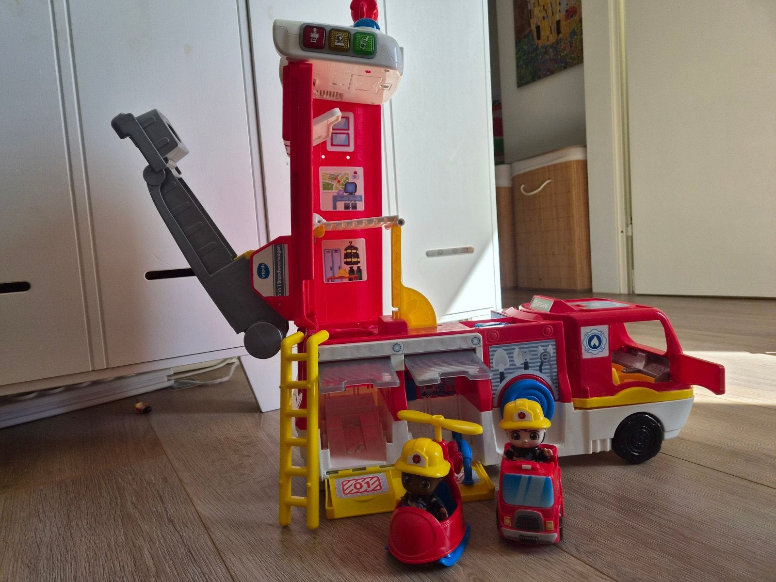 Brandweer auto, Ophalen, Zo goed als nieuw
