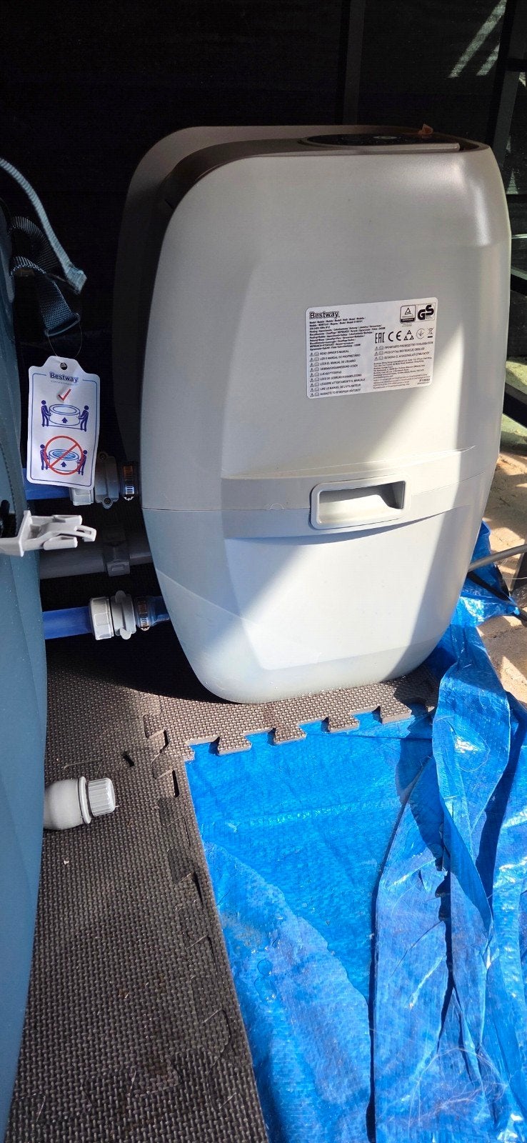 Bestway jacuzzi pomp nieuw in doos., Tuin en Terras, Zwembaden, Ophalen, Minder dan 80 cm, Overige typen, Nieuw