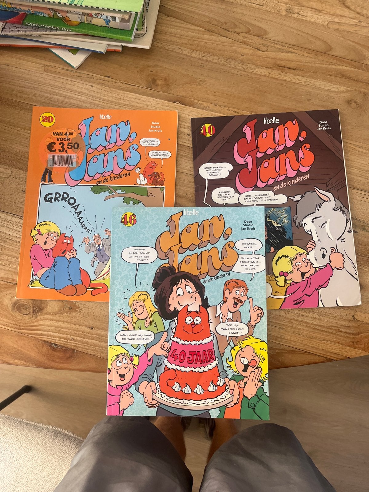 Jan, Jans en de Kinderen - Nummers 29, 40, 46, Meerdere stripboeken, Ophalen of Verzenden, Gelezen
