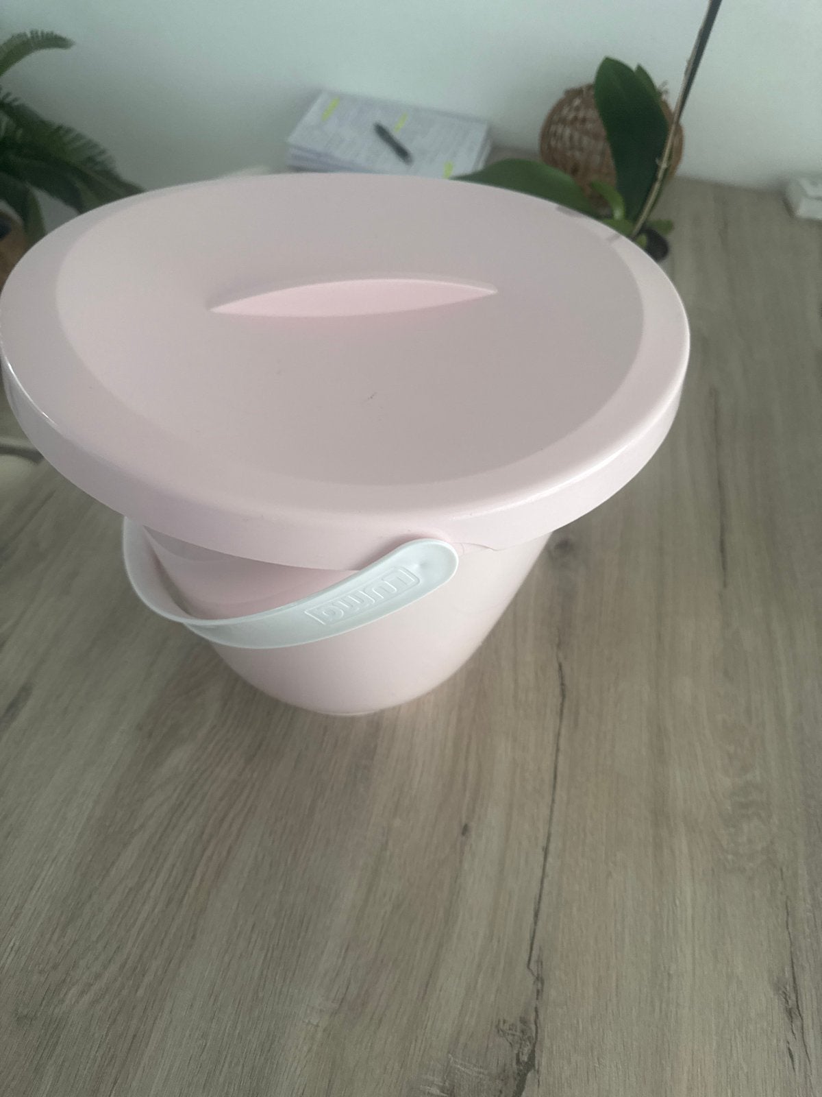 Luma Babycare luieremmer - Roze, Ophalen, Zo goed als nieuw, Kunststof, Met deksel