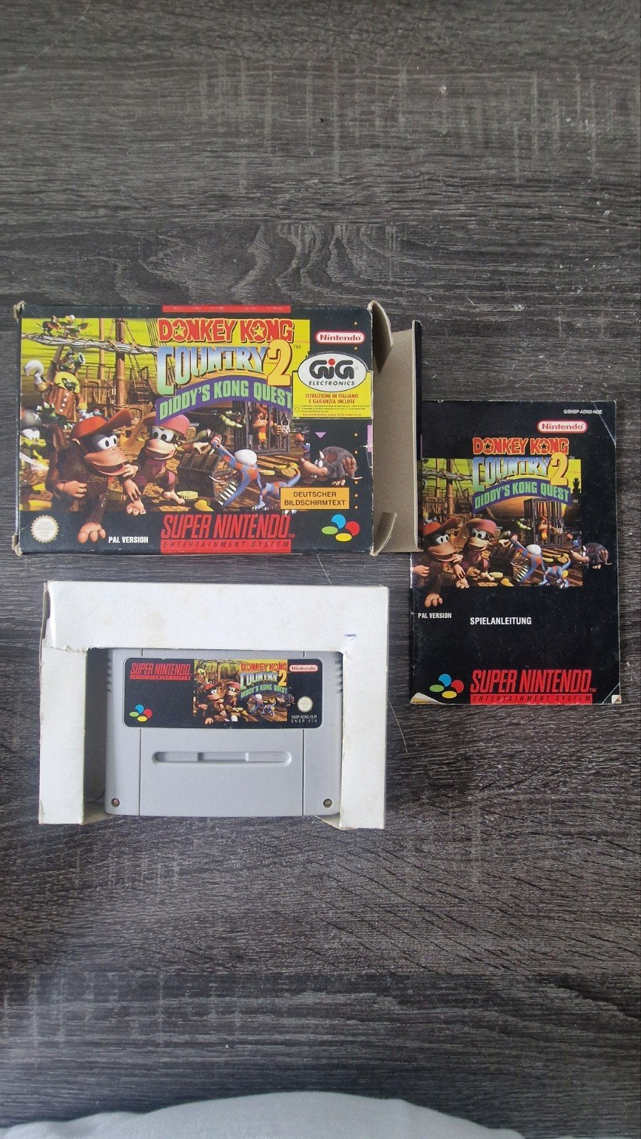 Donkey Kong Country 2: Diddy's Kong Quest SNES, Ophalen of Verzenden, Gebruikt