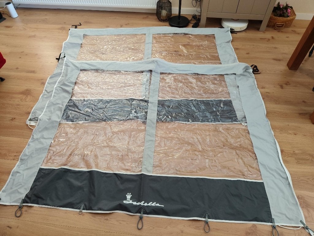 Isabella eclipse G14 met zijwanden, Ophalen, Gebruikt, Ten Cate All Season 240g/m2, Isabella