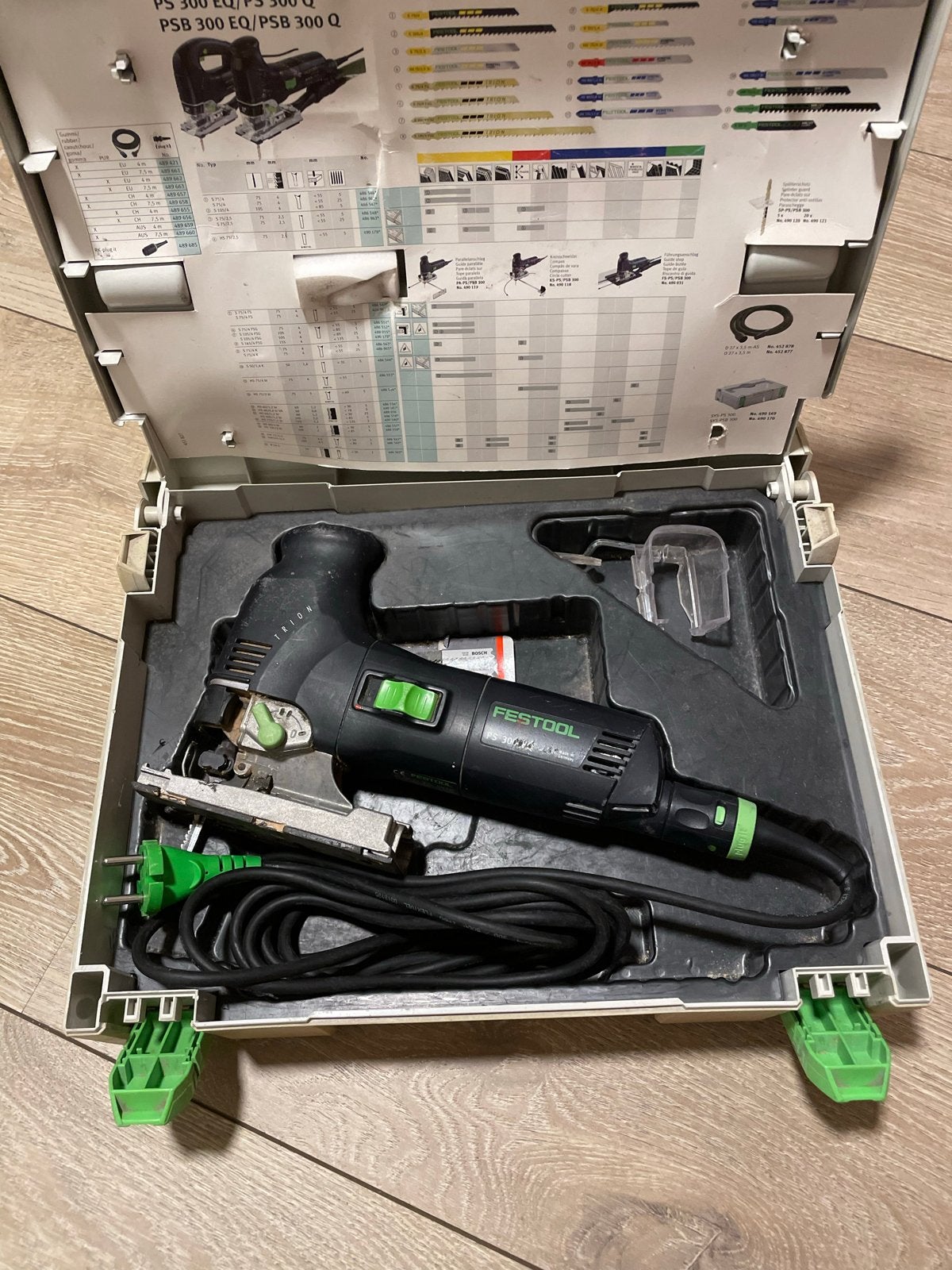 Festool Decoupeerzaag PS 300 EQ in Systainer, Doe-het-zelf en Verbouw, Gereedschap | Zaagmachines, Ophalen of Verzenden, Gebruikt