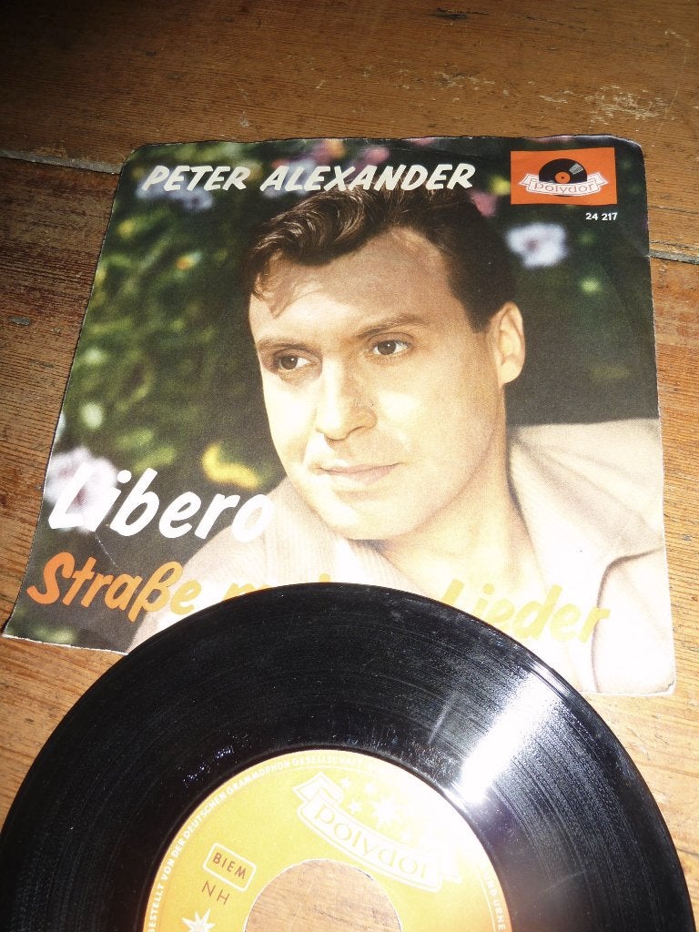 PETER ALEXANDER Libero Straße Meiner Lieder 1960, Ophalen of Verzenden, Gebruikt, Nederlandstalig