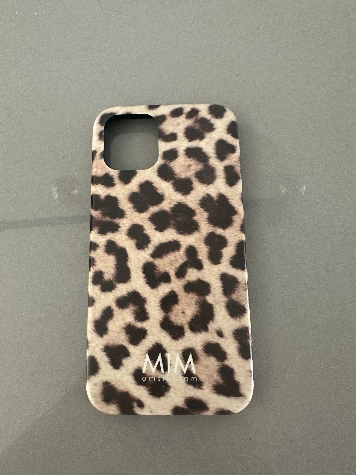 MIM Amsterdam hoesje voor Apple iPhone 11 Pro - Luipaardprin, IPhone 11 Pro, Overige merken, Hoesje of Tasje, Rondom bescherming