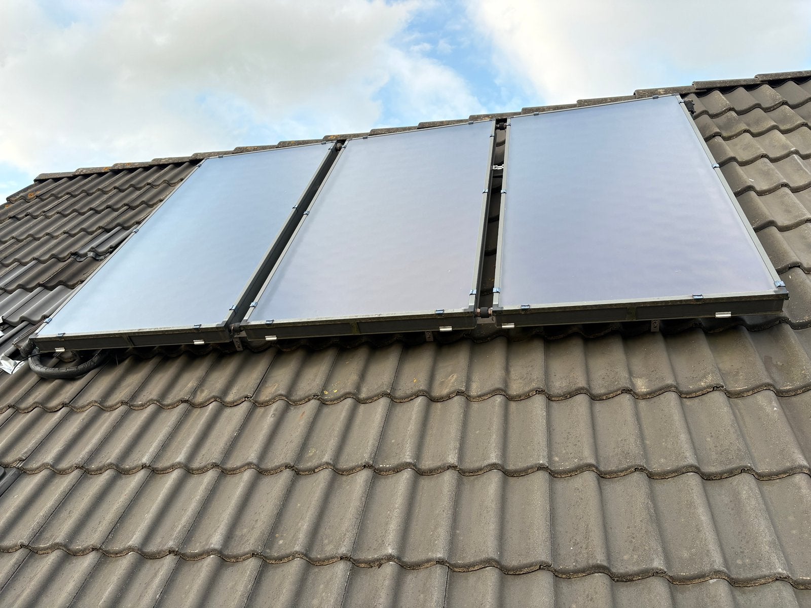 3 warmte platen voor zonneboiler., Ophalen, Gebruikt, 100 liter of meer, Boiler