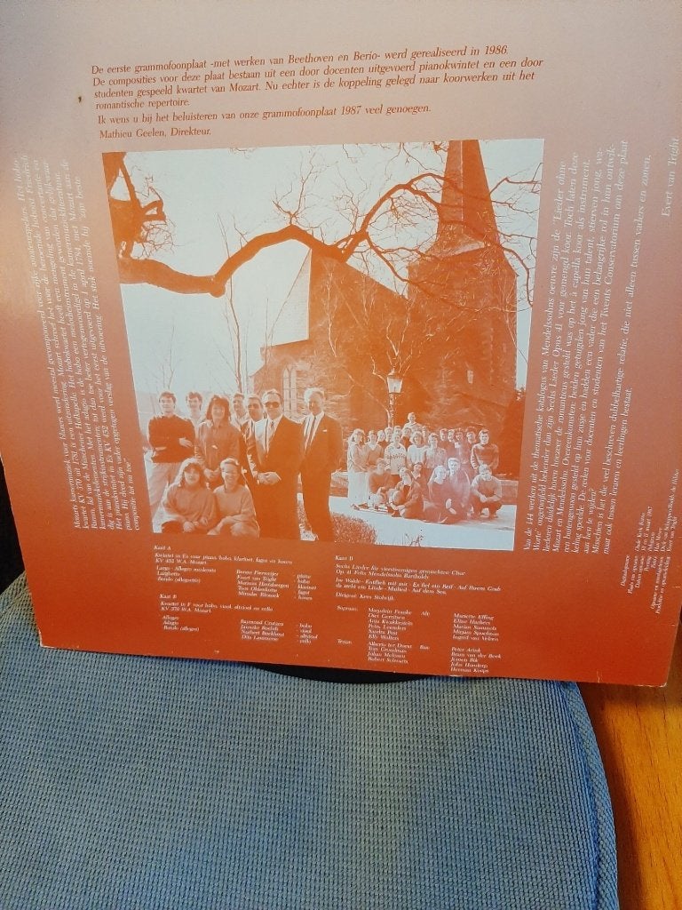 Twents Conservatorium- Enschede -vinyl LP 1987-ook VERZENDEN, Cd's en Dvd's, Ophalen, Gebruikt, Overige formaten, Overige typen