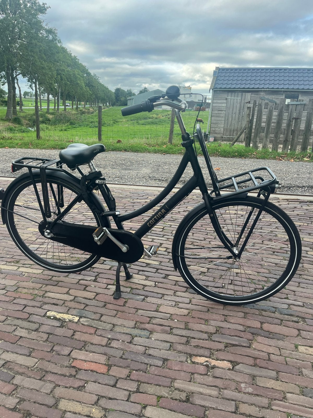 Cortina U4 Damesfiets 28 inch, 3 versnellingen, framemaat 50, Fietsen en Brommers, Gebruikt, Velgrem, Versnellingen, 50 tot 53 cm
