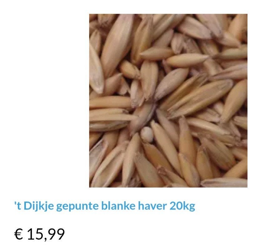 't Dijkje paardenvoer, Dieren en Toebehoren, Dierenvoeding, Ophalen of Verzenden, Vee