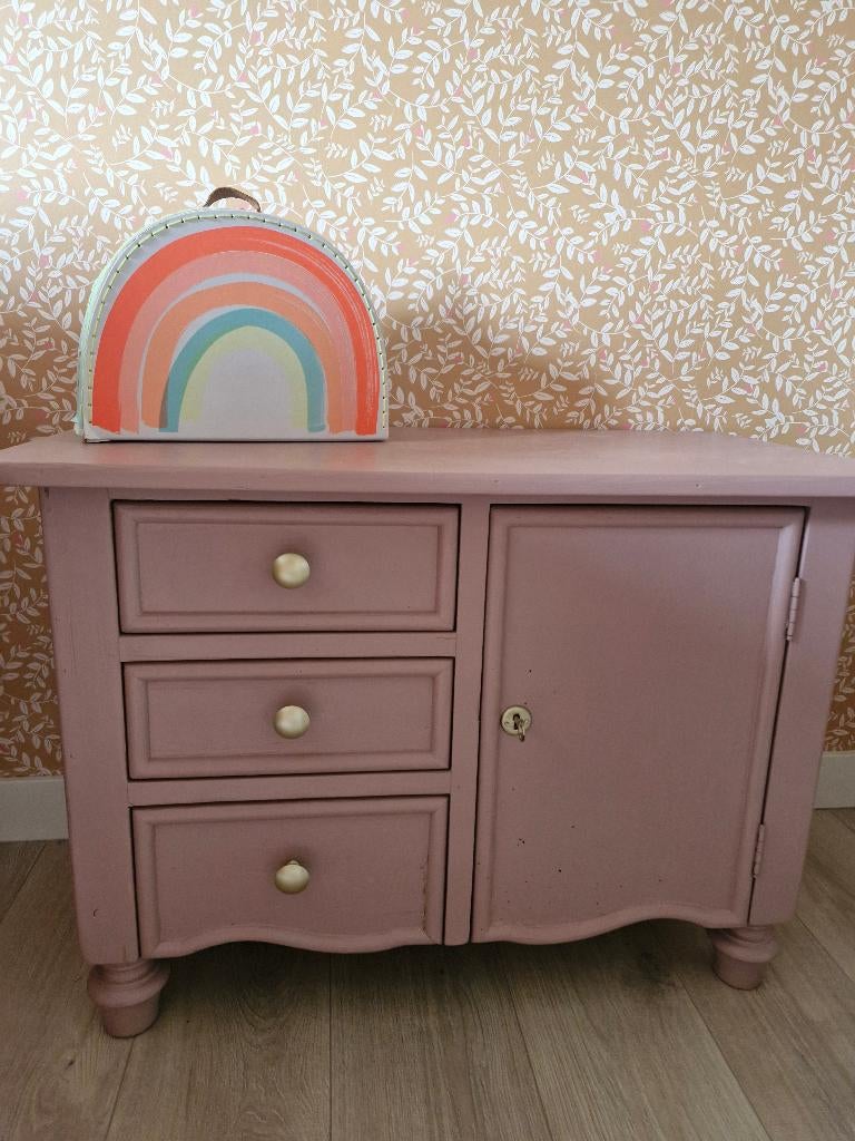 Nachtkastje, Huis en Inrichting, Slaapkamer | Nachtkastjes, Ophalen, Zo goed als nieuw, Minder dan 45 cm, 55 tot 70 cm