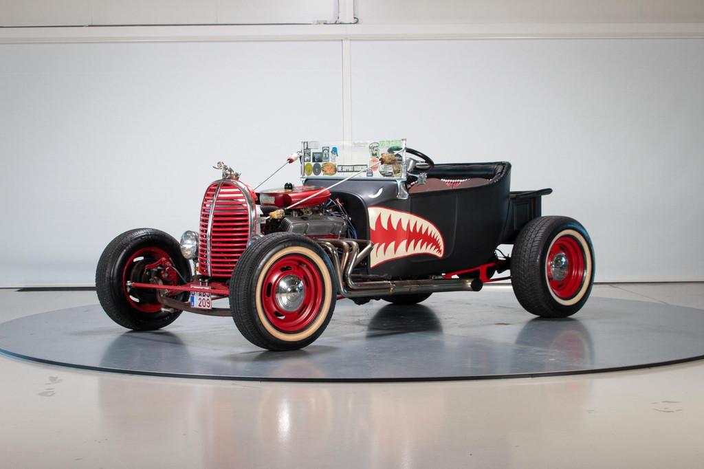 1923 Ford T-Bucket Hot Rod, Zwart, Cabriolet, Zwart, Bedrijf