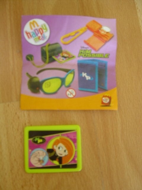 Mc Donalds Happy meal speeltje Kim Possible ID, Ophalen of Verzenden, Zo goed als nieuw, Overige typen