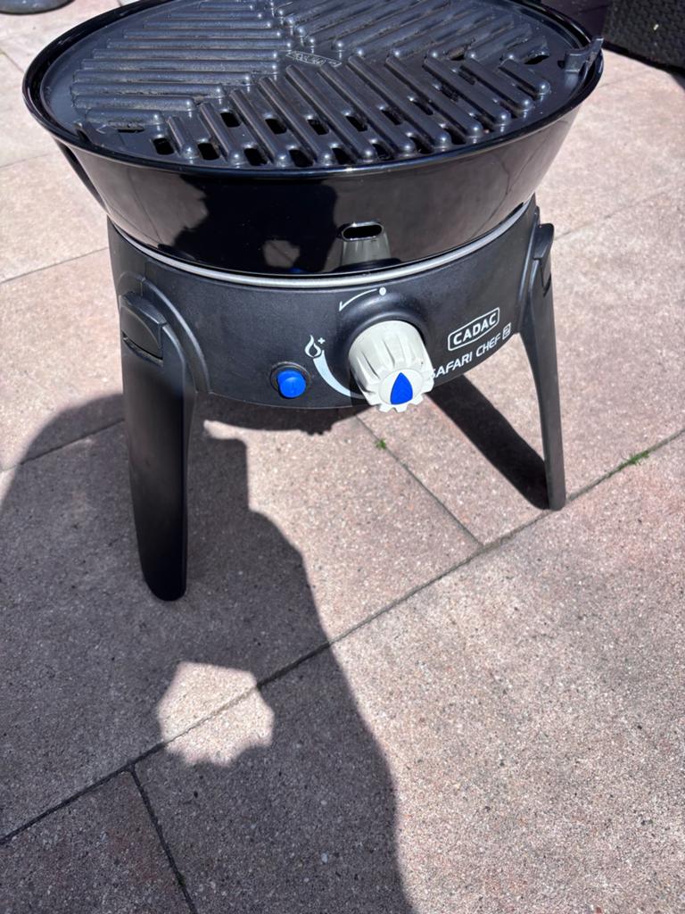 Cadac Safari Chef 2 BBQ - Compact Gasbarbecue, Ophalen of Verzenden, Gebruikt