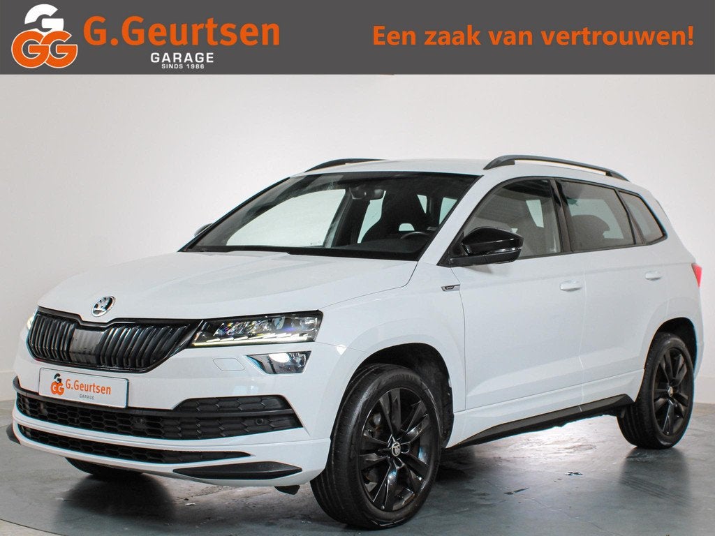 Skoda Karoq 1.5 TSI Sportline Business Trekhaak, Apple Carpl, Voorwielaandrijving, Stof, 4 cilinders, 150 pk