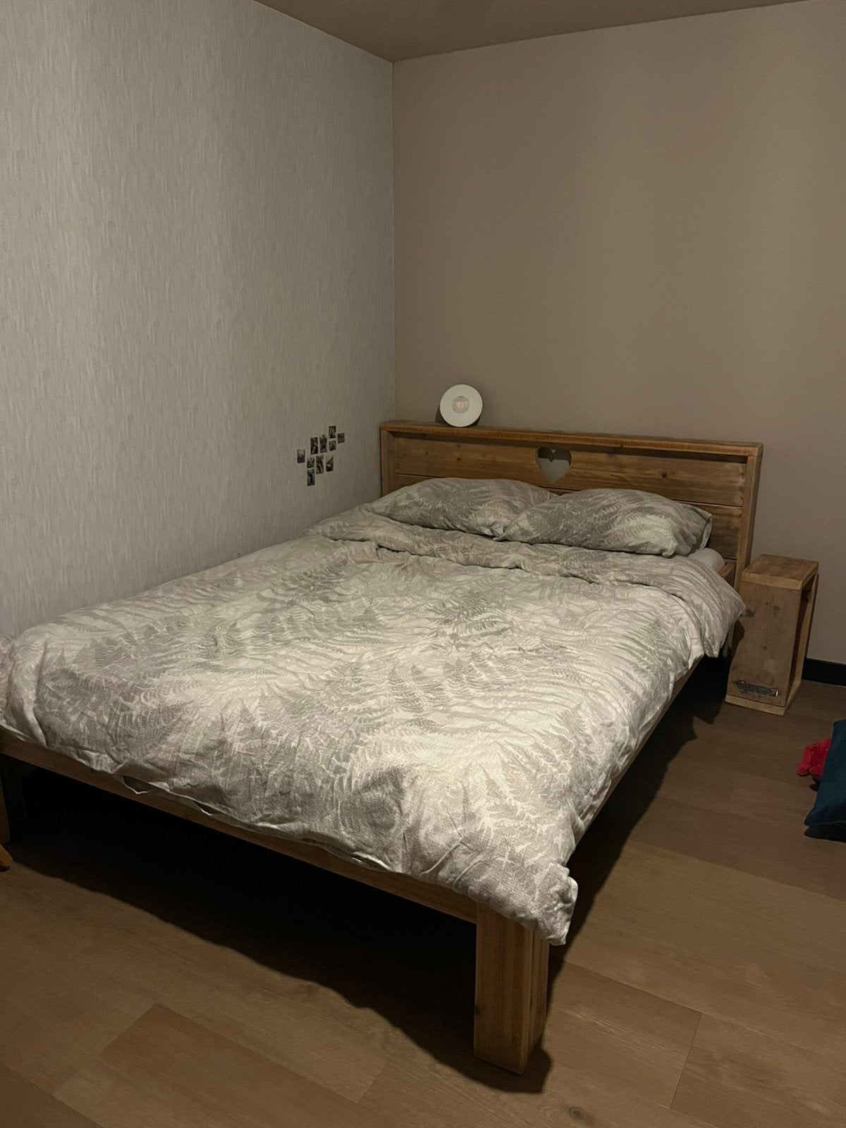 Houten tweepersoonsbed