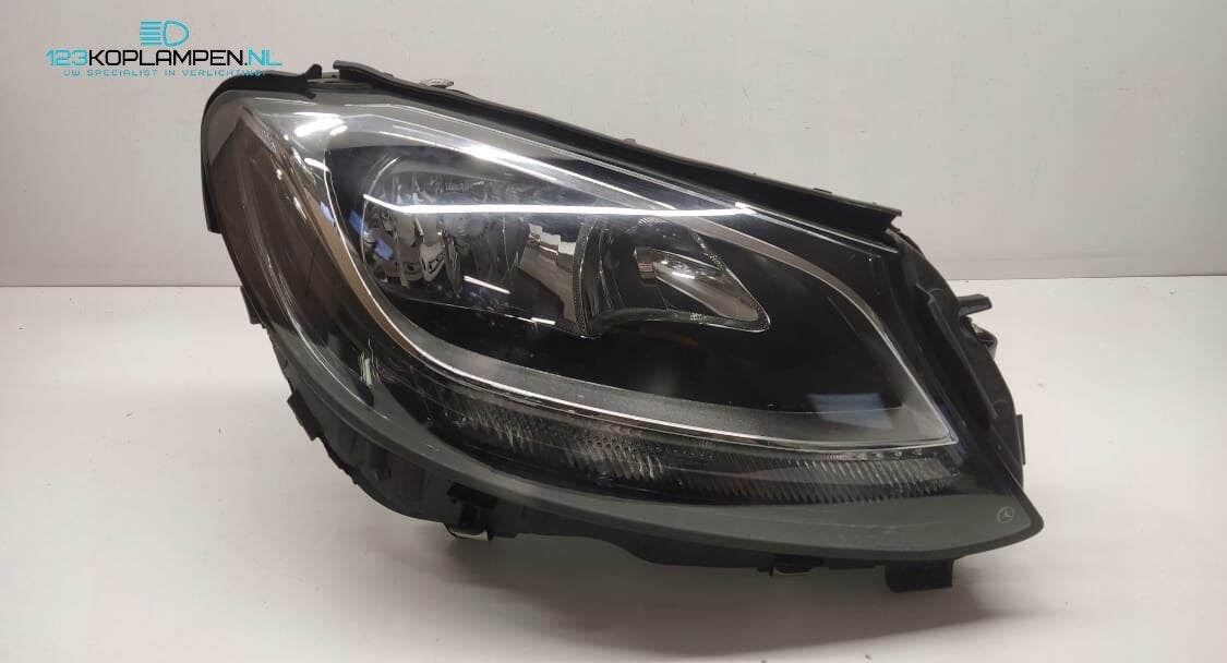 Mercedes C Klasse W205 koplamp rechts, Gebruikt, -, Ophalen of Verzenden, -