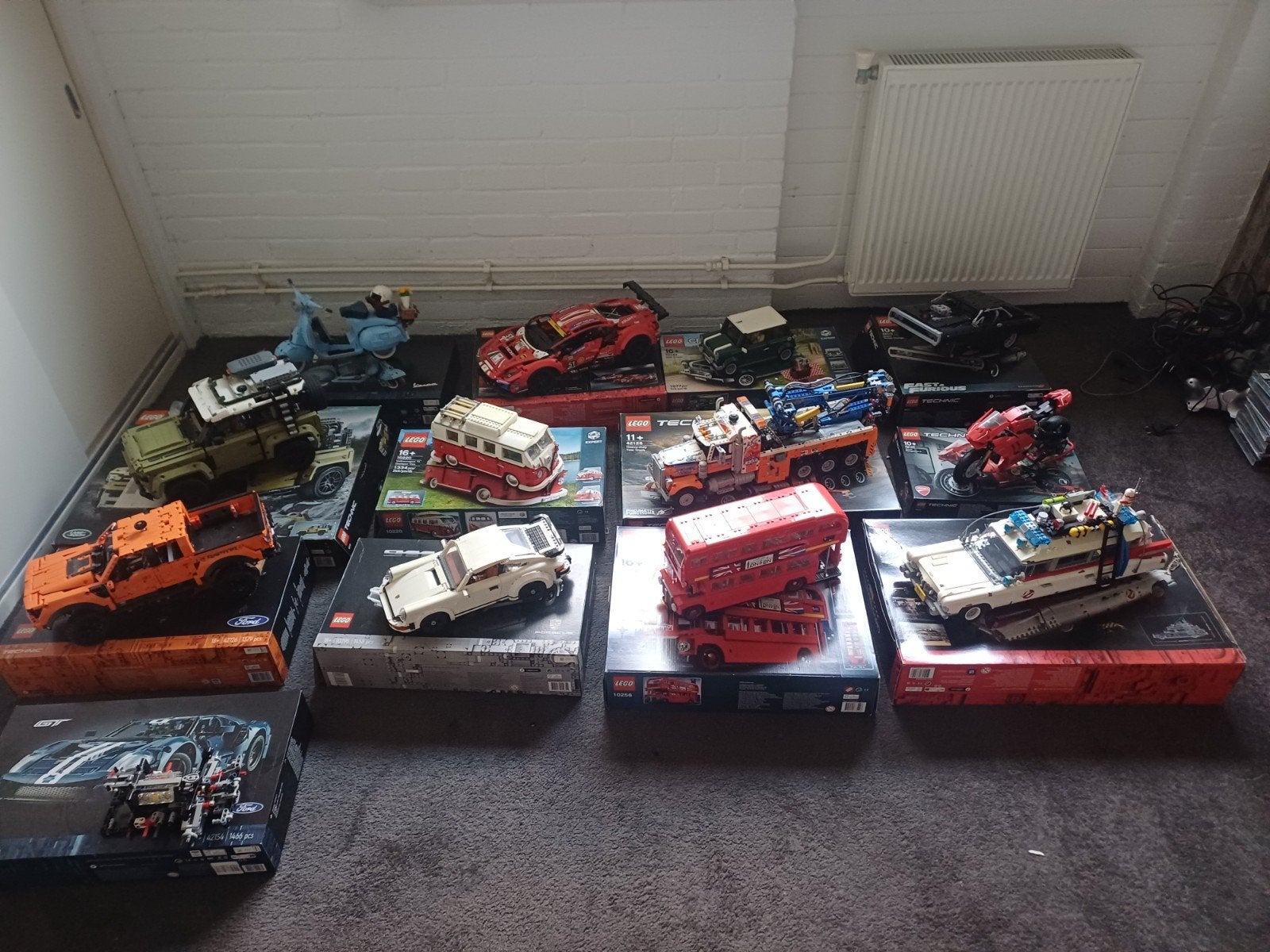Grote collectie LEGO voertuigen (Technic, Creator Expert), Ophalen, Gebruikt