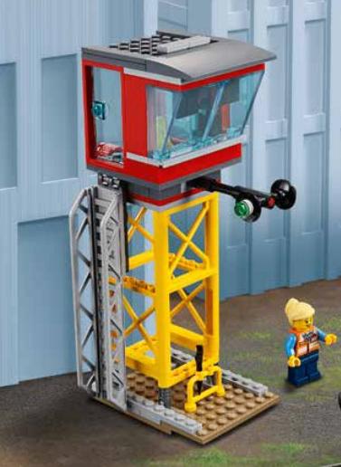 Lego trein 60198 seintoren + 4 seinpalen (Nieuw!!!), Ophalen of Verzenden, Nieuw, Complete set, Lego