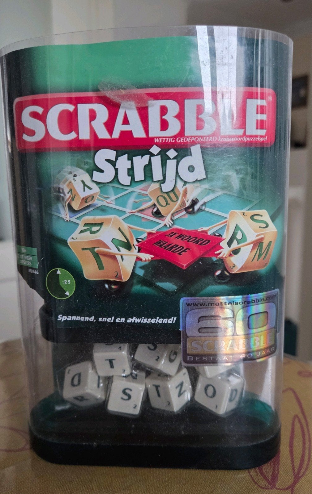 Scrabble Strijd. reis editie., Hobby en Vrije tijd, Ophalen of Verzenden, Nieuw