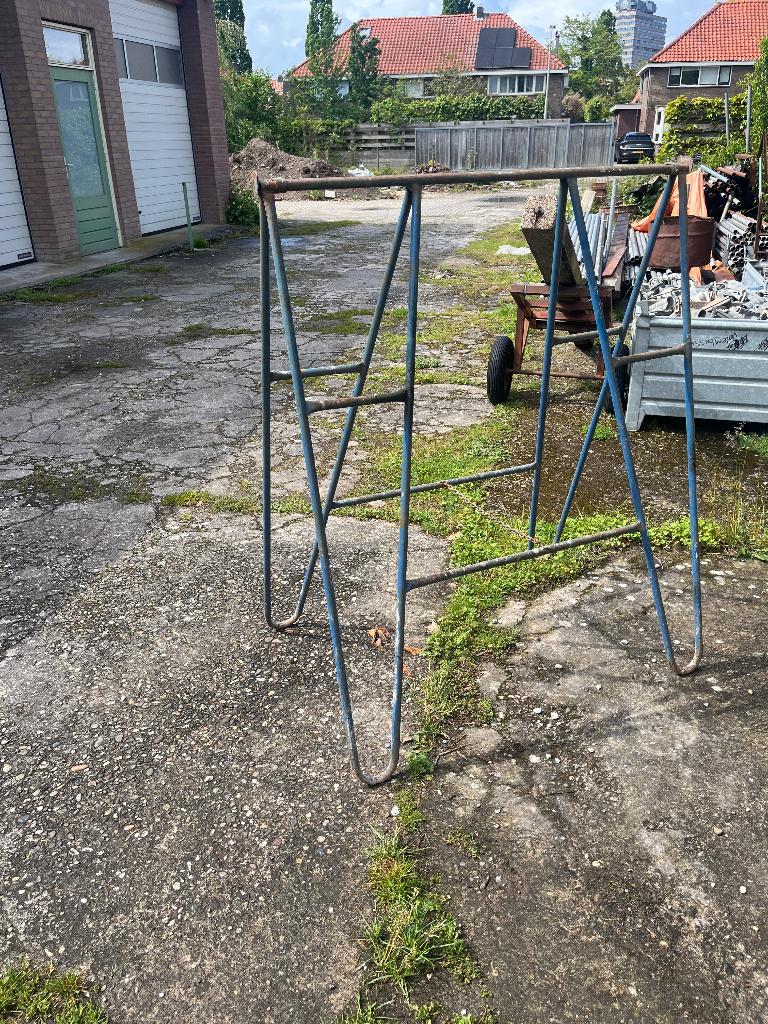 metselschragen, Doe-het-zelf en Verbouw, Steigers, Gebruikt, Overige typen, Minder dan 2 meter, Ophalen