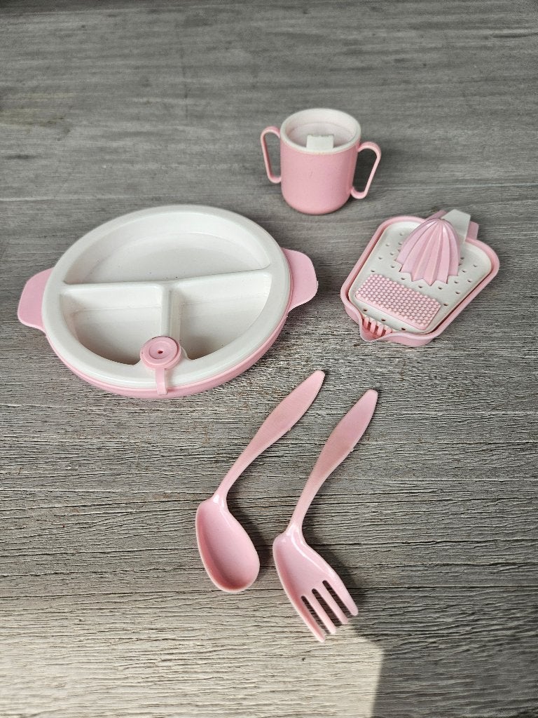 Poppen eetset, Kinderen en Baby's, Ophalen of Verzenden, Zo goed als nieuw, Overige typen