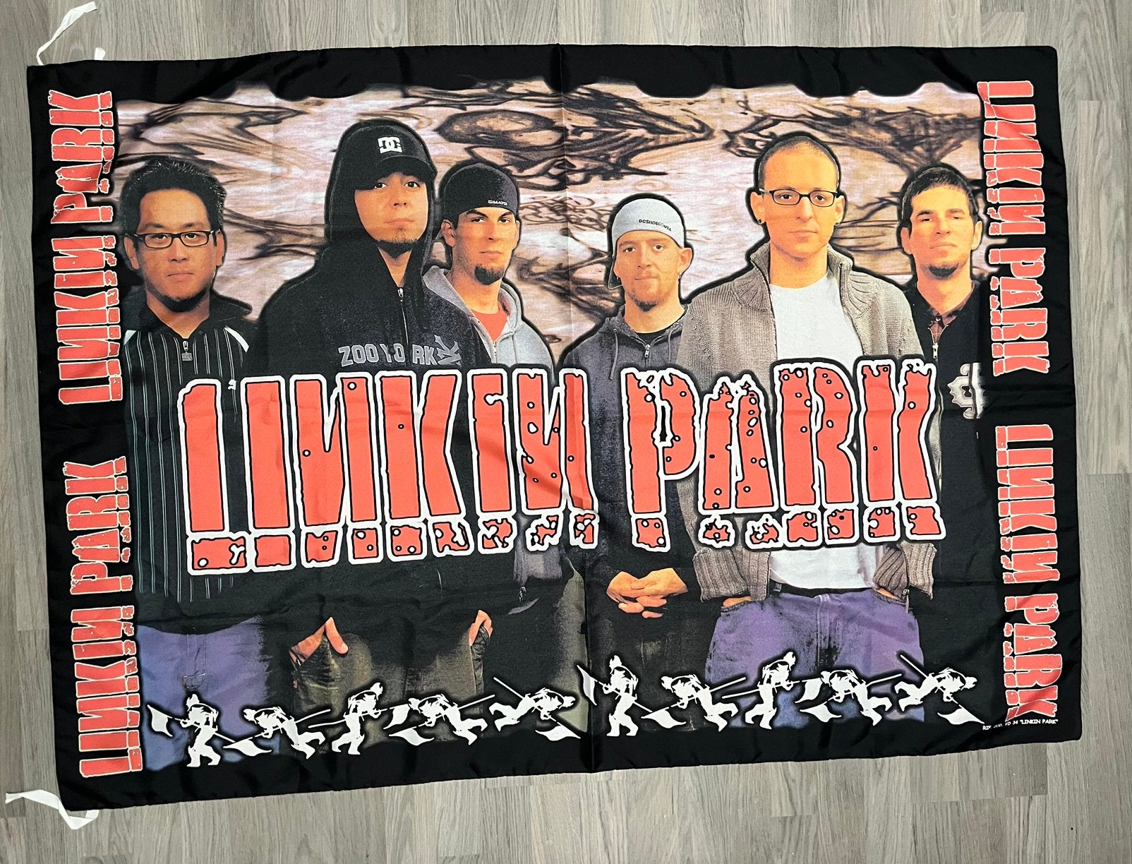 Grote Linkin Park banner / vlag ca. 140 x 95 cm, Ophalen of Verzenden, Zo goed als nieuw, Overige typen