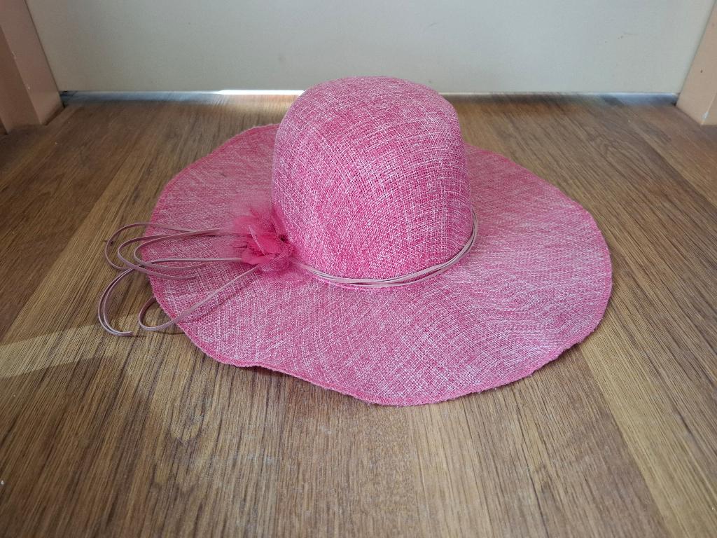 Dameshoed rose, Kleding | Dames, Hoeden en Petten, Ophalen of Verzenden, Gedragen, One size fits all, Hoed