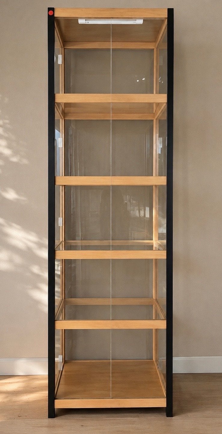 Kewlox Vitrinekast nr. 6, Ophalen, Met plank(en), 200 cm of meer, 50 tot 100 cm