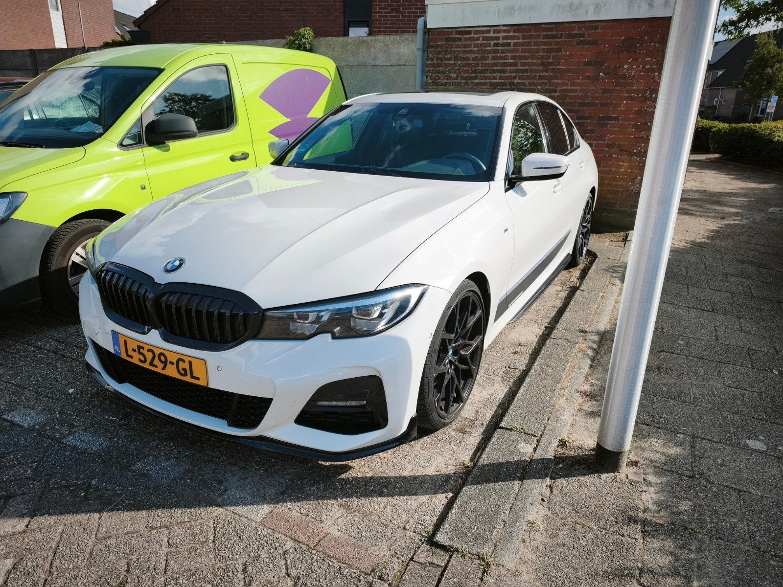 BMW 3-Serie 318i, M sport + M performance, Auto's, BMW, Automaat, 1998 cc, 1465 kg, Wit