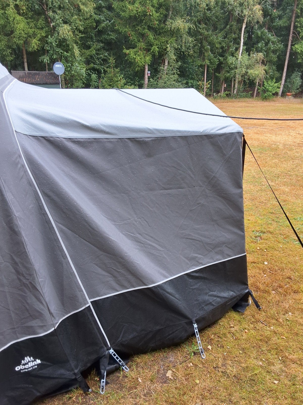 Obelink Capri PVC uitbouw 270 - Zo goed als nieuw, Caravans en Kamperen, Tentaccessoires, Ophalen of Verzenden