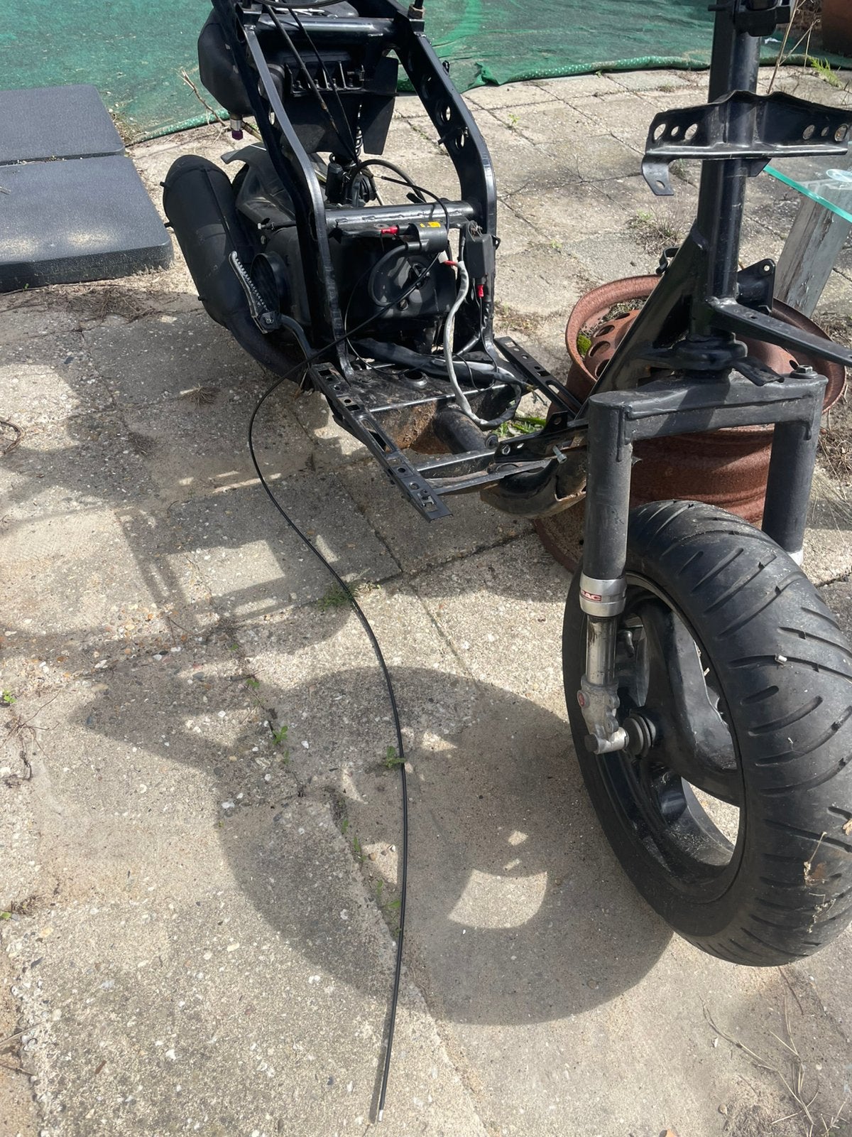 Typhoon 125cc duits én sym mio 65cc begrenzer, Ophalen, Gebruikt, Overige typen, Piaggio