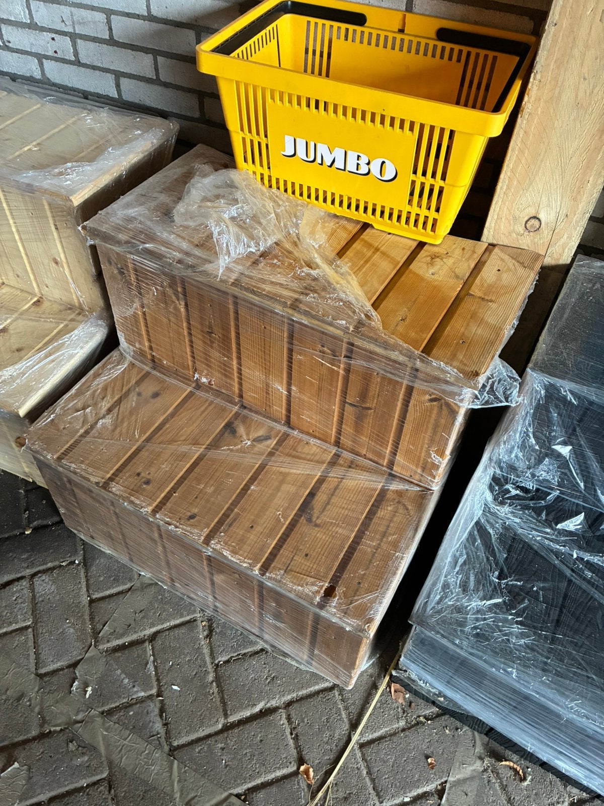 Hottub trap - zwembad - jacuzzi opstap - TRAP - NIEUW, Tuin en Terras, Ophalen, 7921AE, Fast Fair b.v., Zo goed als nieuw
